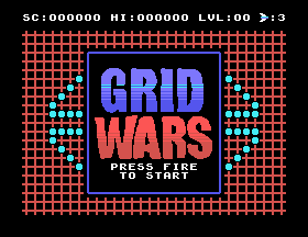 Grid Wars Title Screen